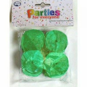 Crepe Paper | 4 Pack Lime Crepe Streamers – 3.5Cm X 13M Crepe Paper Crepe Paper