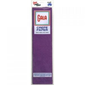 Crepe Paper | Gala Purple Crepe – 100Cm X 50Cm Giftwrapping Crepe Paper