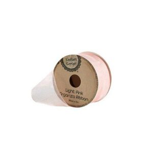 Curling Ribbon | Organza Light Pink Ribbon – 38Mm X 5M Curling Ribbon Curling Ribbon