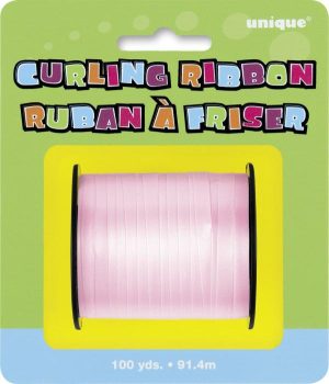 Curling Ribbon | Pastel Pink Curling Ribbon – 91.4M Curling Ribbon Curling Ribbon