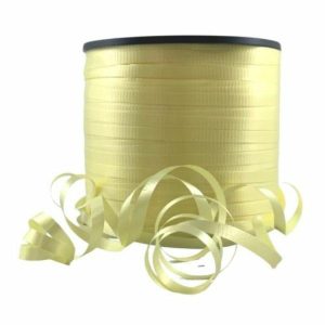 Curling Ribbon | Pastel Yellow Curling Ribbon – 460M Curling Ribbon Curling Ribbon