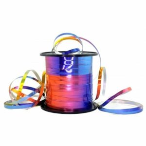 Curling Ribbon | Rainbow Metallic Curling Ribbon – 225M Curling Ribbon Curling Ribbon