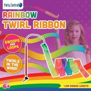 Curling Ribbon | Rainbow Twirling Ribbon – 120Cm Curling Ribbon Curling Ribbon