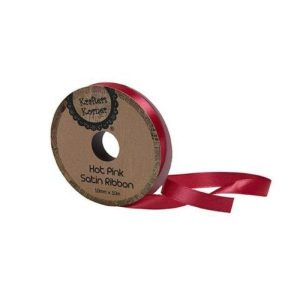 Curling Ribbon | Satin Hot Pink Ribbon – 10Mm X 10M Curling Ribbon Curling Ribbon