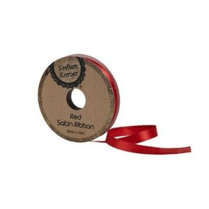 Curling Ribbon | Satin Red Ribbon – 10Mm X 10M Curling Ribbon Curling Ribbon