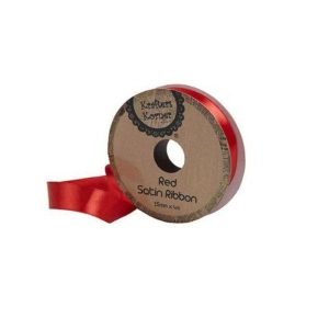 Curling Ribbon | Satin Red Ribbon – 15Mm X 4M Curling Ribbon Curling Ribbon