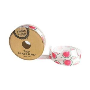 Curling Ribbon | Watermelon Print Ribbon – 20Mm X 3M Curling Ribbon Curling Ribbon