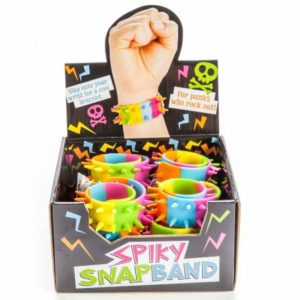 Fidget Toys | Rainbow Spiky Snap Bracelet – 7Cm Fidget & Sensory Toys Fidget Toys