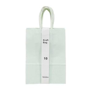 Gift Bags | 10 Pack Light Blue Kraft Bag – 16Cm X 22Cm X 8Cm Gift Bags Gift Bags