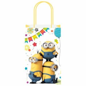 Gift Bags | 8 Pack Despicable Me 3 Kraft Bags – 21Cm X 13Cm X 8Cm Gift Bags Gift Bags