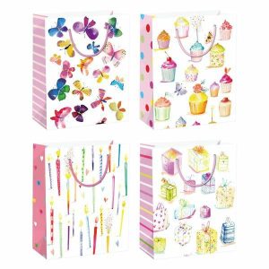 Gift Bags | Cake Candles Gift Bag – 31Cm X 40Cm X 12Cm Gift Bags Gift Bags