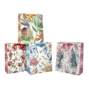 Gift Bags | Extra Large Garden Dreams Glitter Gift Bag – 42Cm Gift Bags Gift Bags