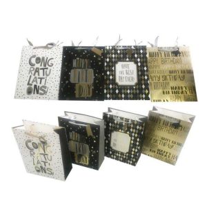 Gift Bags | Glitzy Edition Premium Gift Bag – 26Cm X 32Cm X 12Cm Gift Bags Gift Bags