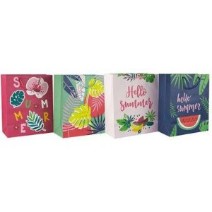 Gift Bags | L Hello Summer Gift Bag – 26Cm X 32Cm X 12.5Cm Gift Bags Assorted