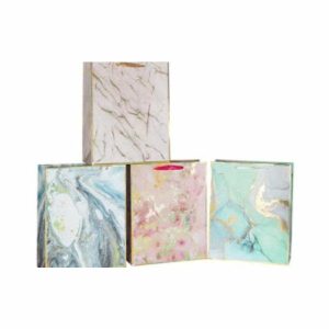 Gift Bags | Large Holographic Marble Gift Bag – 32Cm X 26Cm X 10Cm Gift Bags Gift Bags