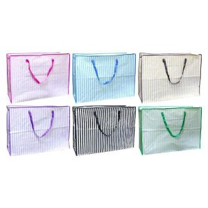 Gift Bags | Premium Jumbo Striped Zipper Bag – 85Cm X 60Cm X 30Cm Gift Bags Gift Bags