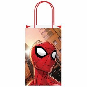 Gift Bags | Spiderman Webbed Wonder Paper Kraft Bags – 21Cm X 13Cm X 8Cm Gift Bags Gift Bags