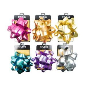 Gift Bows | 25Cm Metallic Matt Bow [24/12] Gift Bows Gift Bows