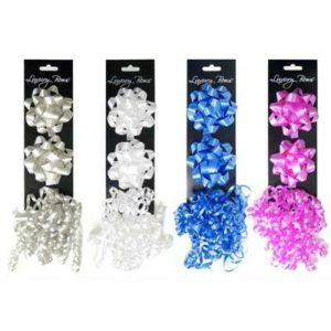 Gift Bows | 3 Pack Pearlized Bows & Curling Bow Gift Bows Gift Bows