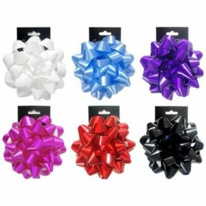 Gift Bows | Metallic Star Bow Gift Bows Assorted