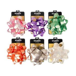 Gift Bows | Polka Dot Bow – 25Cm Gift Bows Assorted