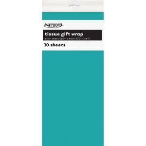 Gift Wrap | 10 Sheets Turquoise Tissues Gift Wrap Gift Wrap