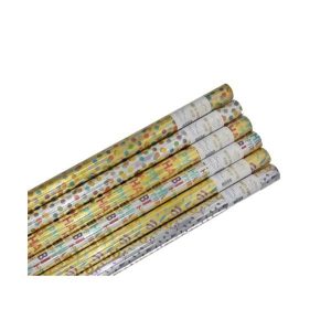 Gift Wrap | Foiled Celebration Gift Wrap – 70Cm X 200Cm Gift Wrap Gift Wrap