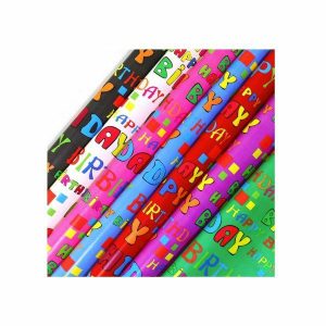 Gift Wrap | Happy Birthday Gift Wrap – 70Cm X 300Cm Gift Wrap Gift Wrap