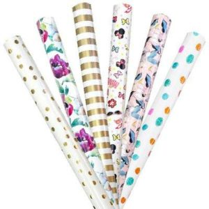 Gift Wrap | Printed Gift Wrap Roll – 70Cm X 2M Gift Wrap Assorted