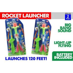 Kids Games & Toys | 2 Piece Rocket Launcher With Lights Games Kids Games & Toys