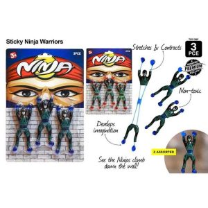 Kids Games & Toys | 3 Pack Sticky Ninja Warriors Games Kids Games & Toys