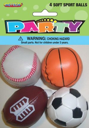 Kids Games & Toys | 4 Pack Soft Sport Balls Games Kids Games & Toys