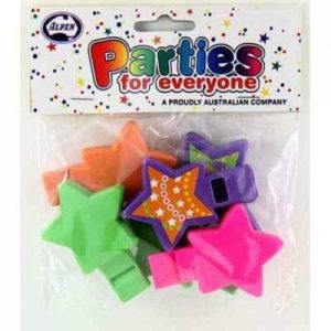 Kids Games & Toys | 6 Pack 2 Tone Star Whistles Games Kids Games & Toys