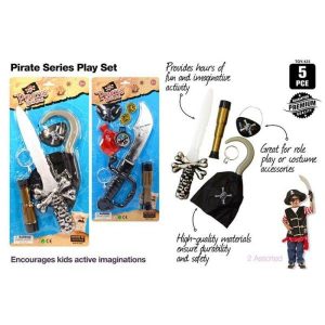 Kids Games & Toys | 8 Piece Pirate Playset Games Kids Games & Toys