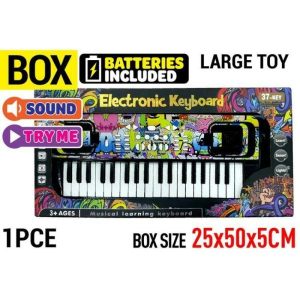 Kids Games & Toys | Electronic Keyboard 37 Keys – 42.5Cm Games Kids Games & Toys