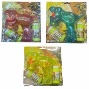 Kids Games & Toys | Plastic Dino Bubble Gun Blower – 15Cm X 15Cm Games Kids Games & Toys