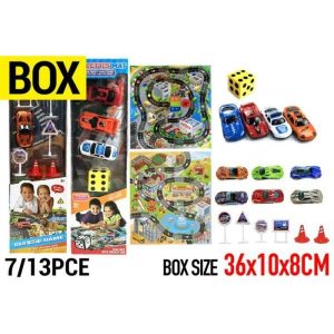 Kids Games & Toys | Playmat With Cars & Accessories – 80Cm X 70Cm Games Kids Games & Toys