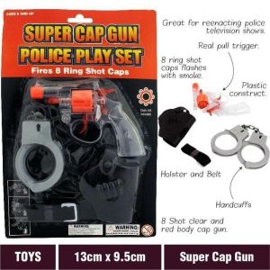 Kids Games & Toys | Super Cap Gun Police Play Set Games Kids Games & Toys