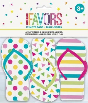 Loot Toys | 12 Pack Flip-Flop Note Pads Games Loot Toys