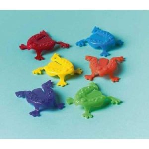 Loot Toys | 12 Pack Jumping Frogs Favor Games Loot Toys