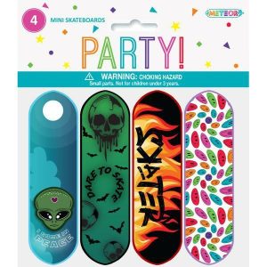 Loot Toys | 4 Pack Mini Skateboards Games Loot Toys