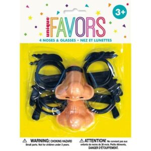 Loot Toys | 4 Pack Noses And Glasses Games Loot Toys