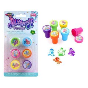 Loot Toys | 6 Pack Fun Stamps – Mermaid Series Games Loot Toys