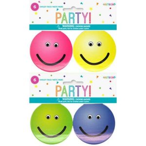 Loot Toys | 6 Pack Smiley Face Note Pads Games Loot Toys