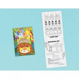 Loot Toys | 8 Pack Jungle Animal Fun Pad Favors Games Assorted