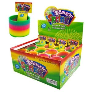 Loot Toys | Novelty Neon Rainbow Magic Super Spring Games Loot Toys