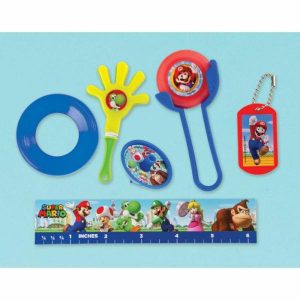 Loot Toys | Super Mario Brothers Mega Mix Favor Value Pack Games Loot Toys