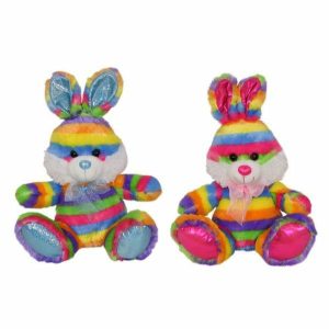 Plush Toys | Rainbow Plush Rabbit – 32Cm Fidget & Sensory Toys Plush Toys