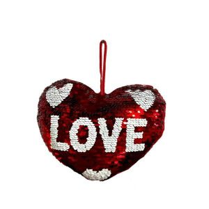 Plush Toys | Red Valentines Seqiun Love Heart Hanging Plush – 20Cm Fidget & Sensory Toys Plush Toys