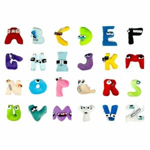 Plush Toys | Single Alphabet Plush Toy Fidget & Sensory Toys Plush Toys